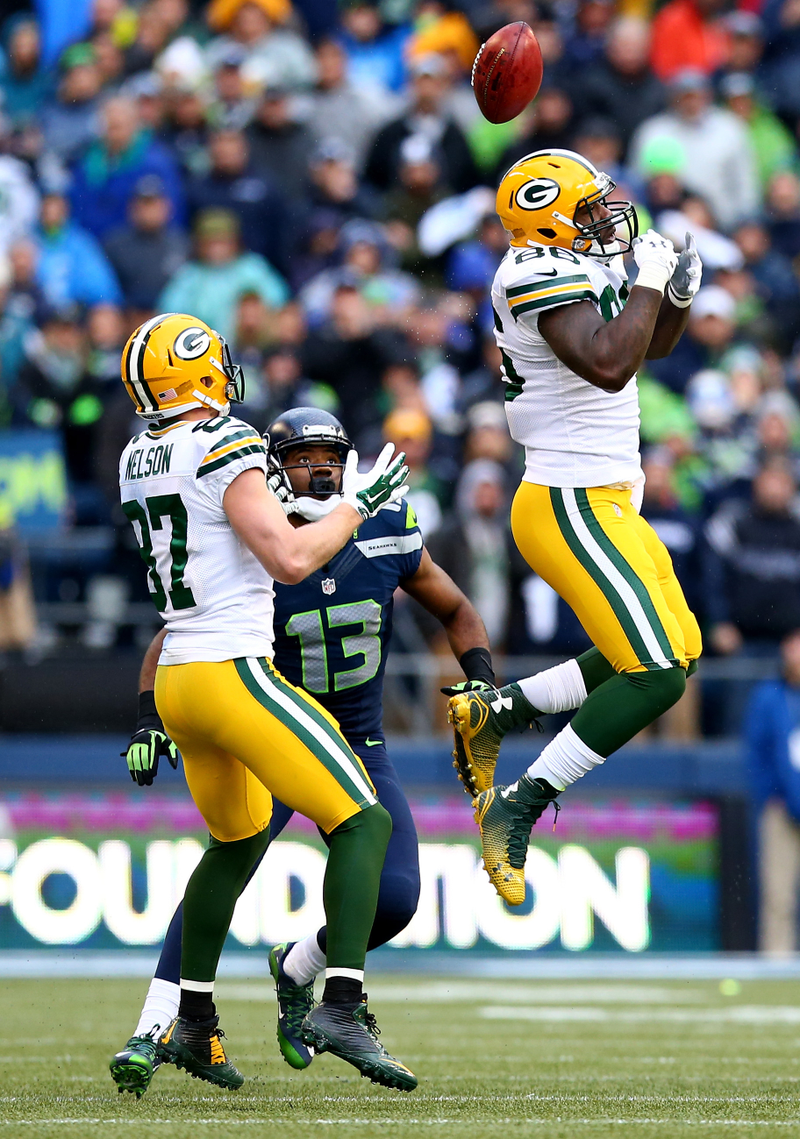 Illustration for article titled Just What The Hell Was That? The 2015 NFC Championship In Photos